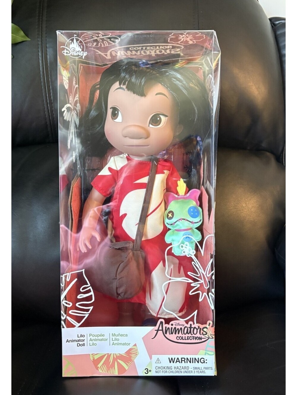 Disneys Animators Collection Lilo Doll With Scrump Box Damage. New